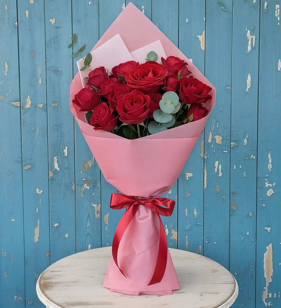 Букет цветов из: Розы в Калачинске