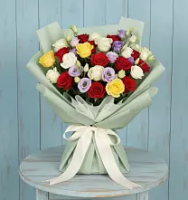 Букет цветов из:  Розы #REPLACE_PRED# Калачинске