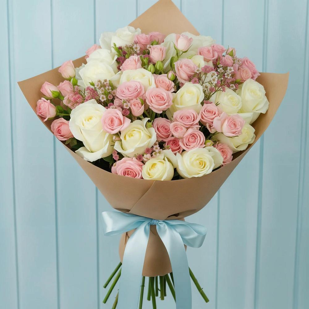 Букет цветов из: Розы в Калачинске