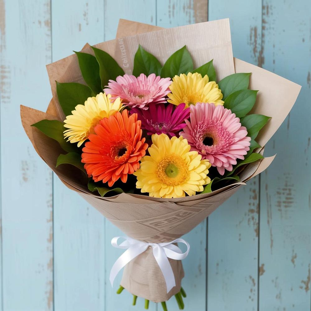 Букет цветов из: Герберы в Калачинске
