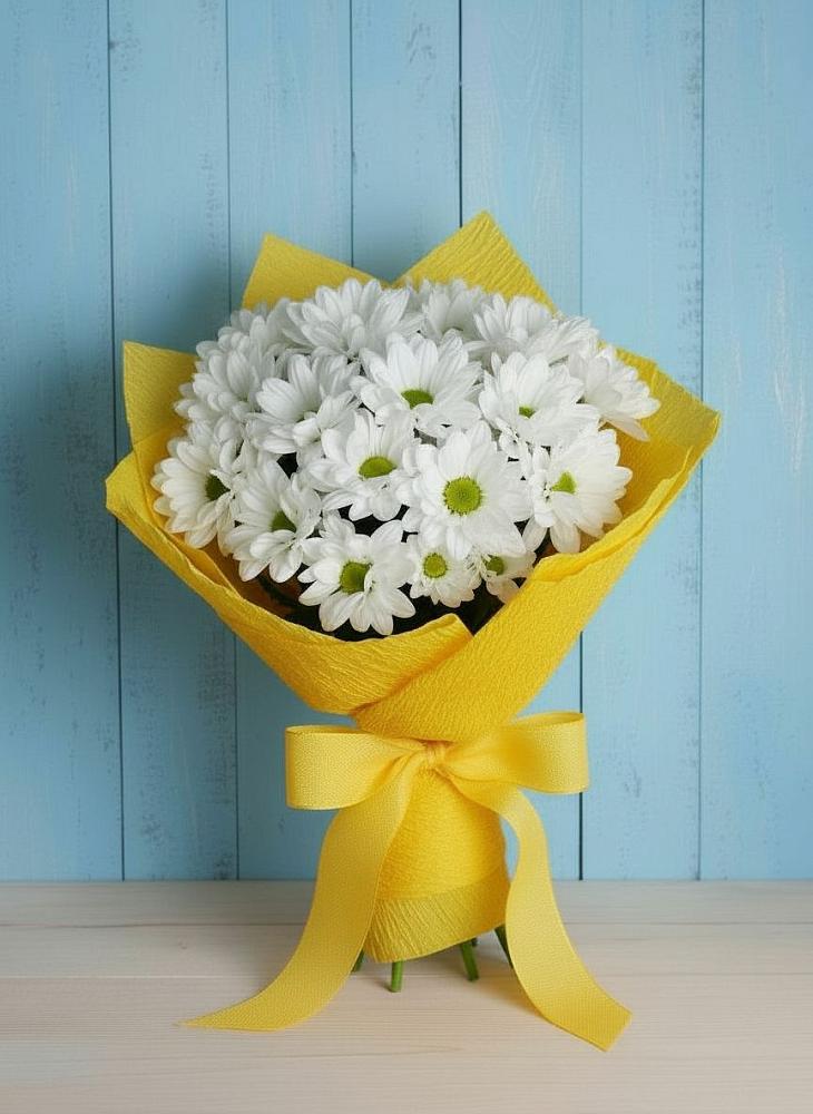 Букет цветов из: Хризантемы в Калачинске