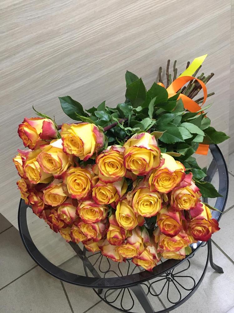 Букет Желтые розы в Калачинске