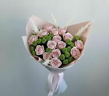 Букет цветов из:  Розы и Хризантемы в Калачинске