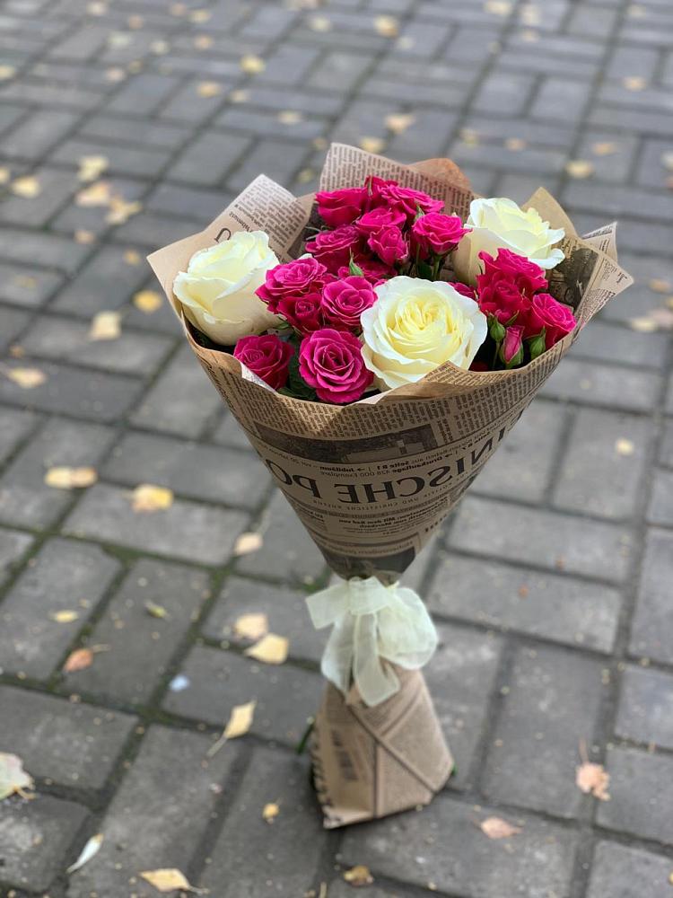 Букет цветов из: Розы в Калачинске