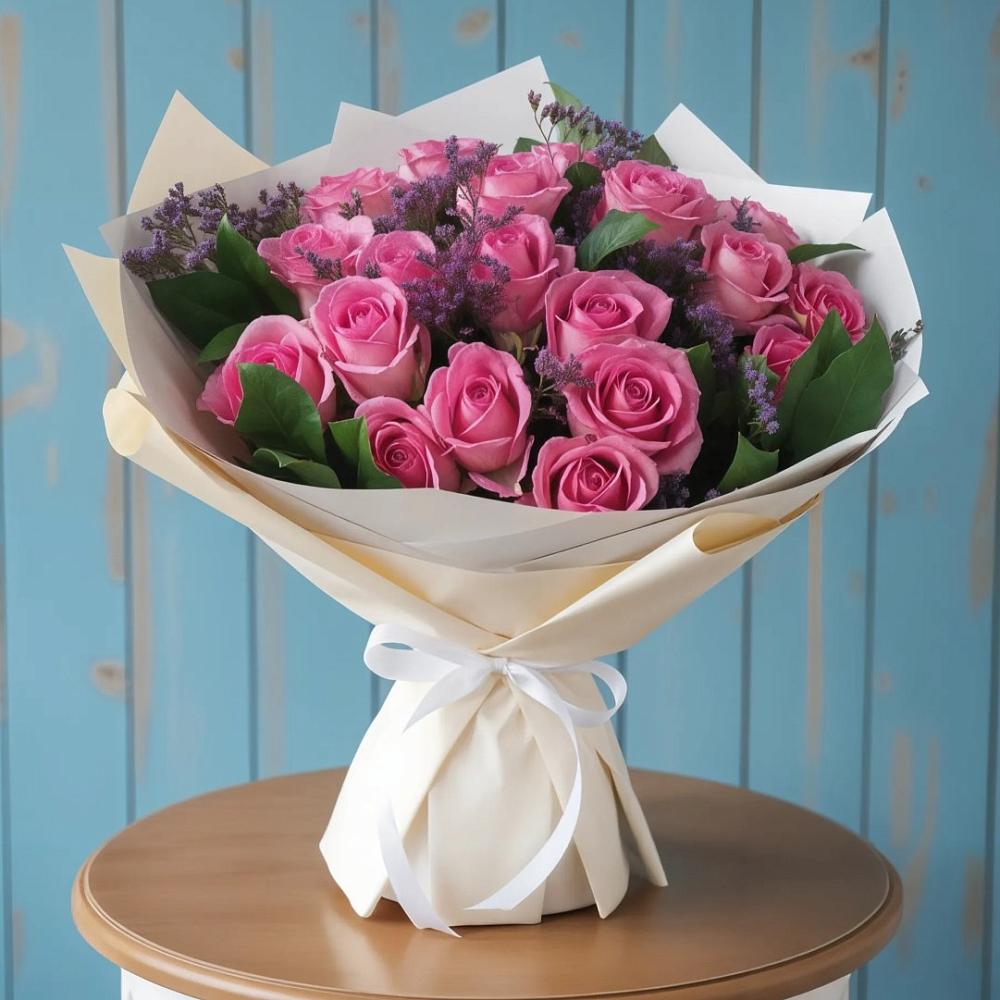 Букет цветов из: Розы в Калачинске